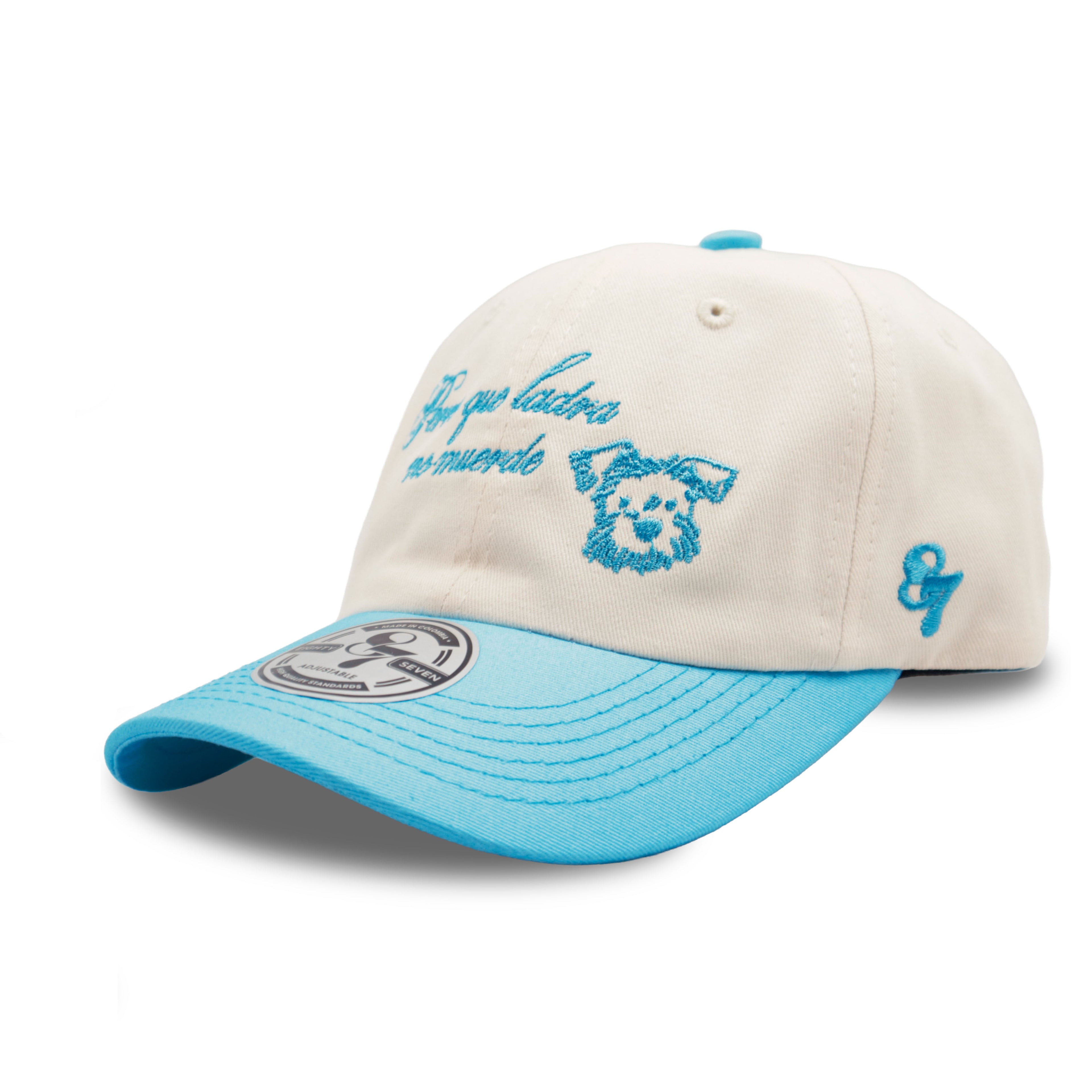 GORRA PERRO QUE LADRA MARFIL