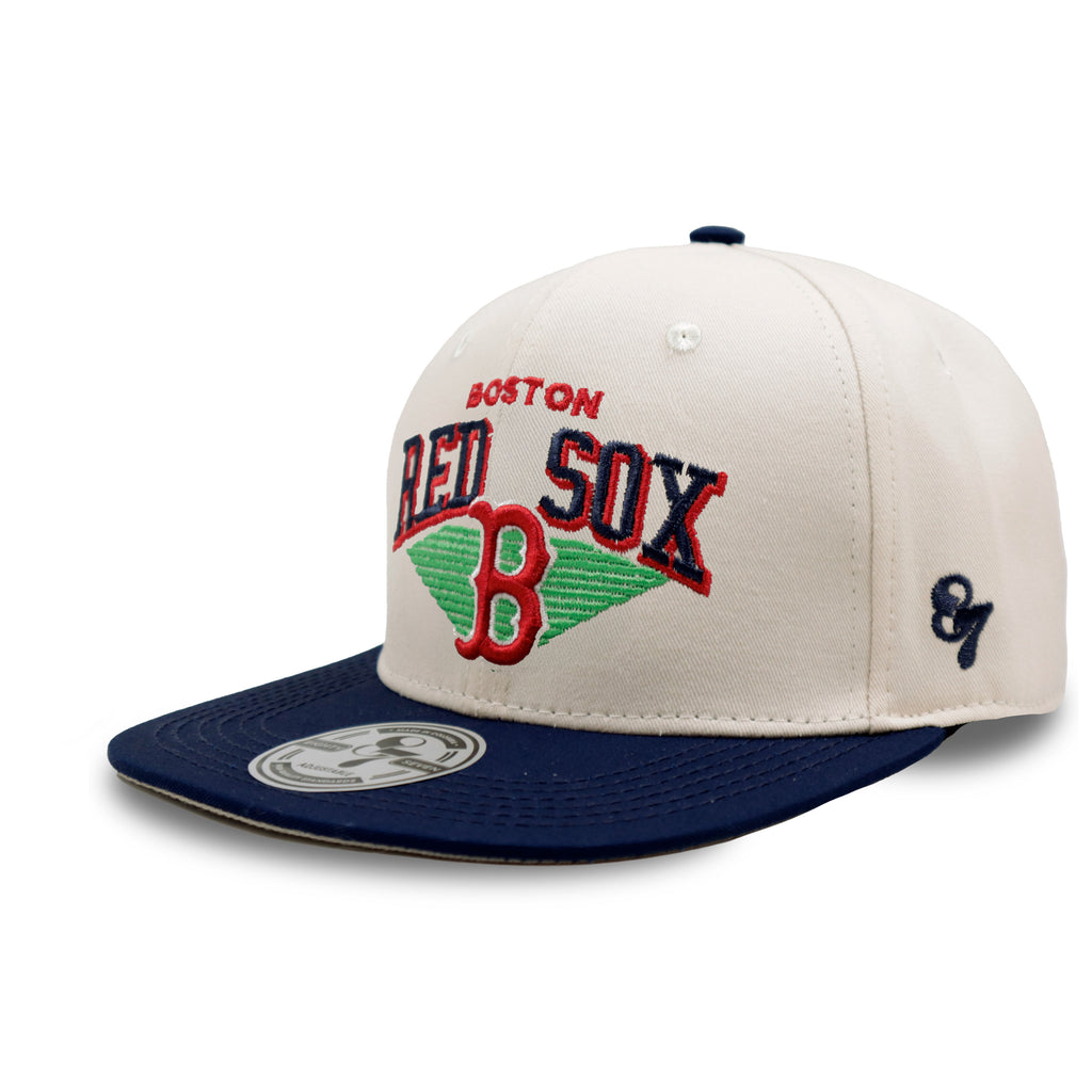 GORRA PLANA BOSTON RED SOX  MARFIL