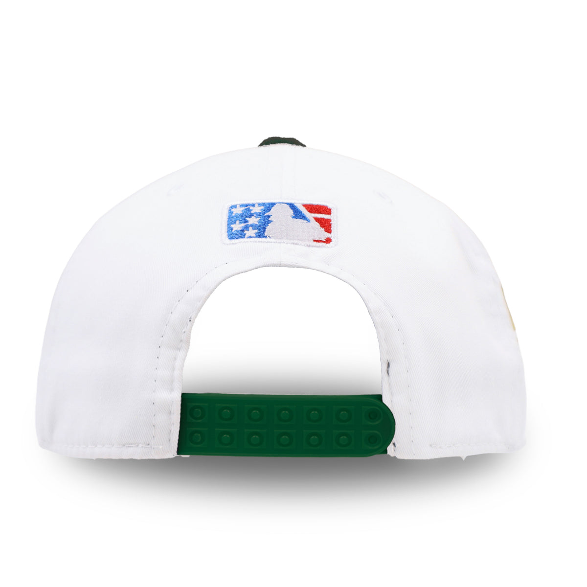 GORRA PLANA BRAVES BLANCO VERDE