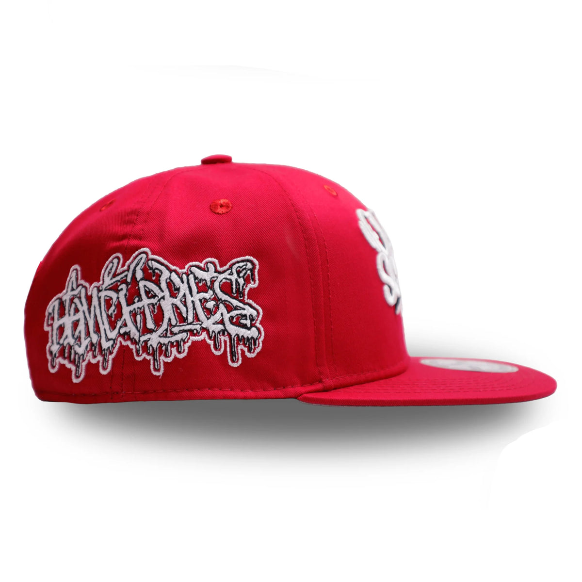 GORRA PLANA AJUSTABLE ROJA OLD SCHOOL