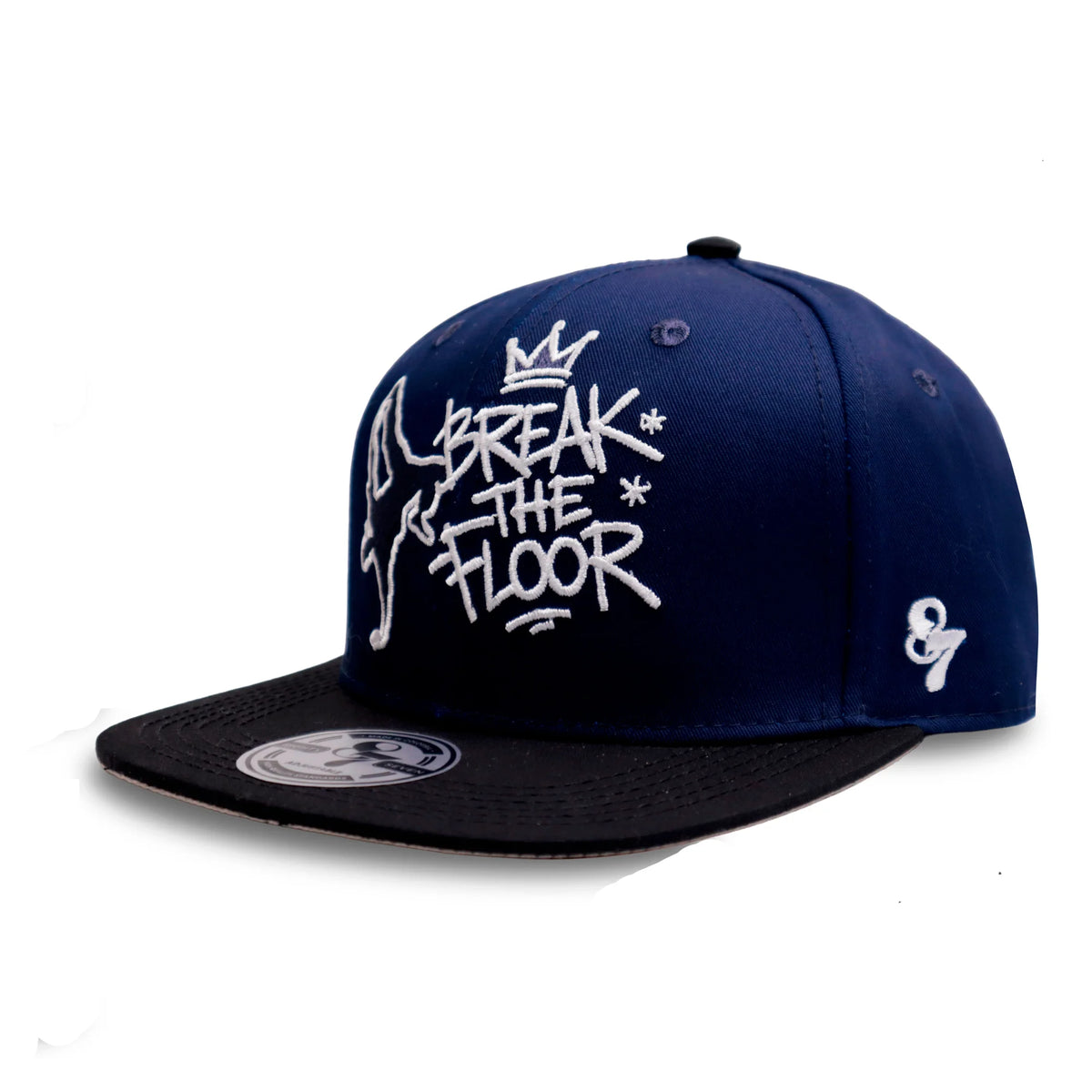GORRA PLANA AZUL AJUSTABLE BREAK THE FLOOR