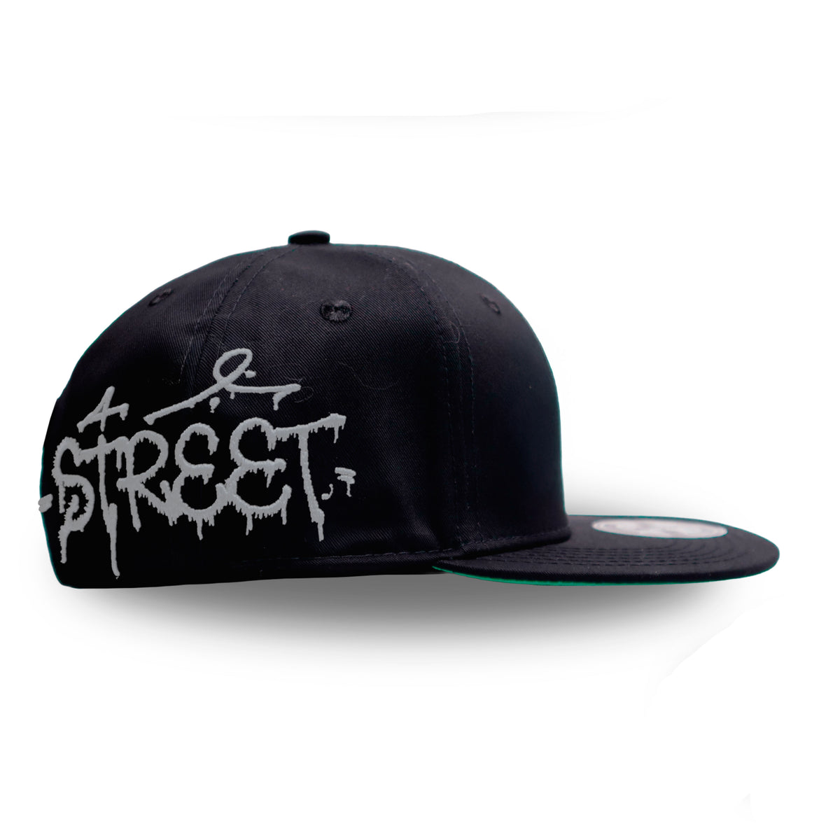 GORRA PLANA NEGRA MICK CHEK