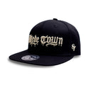 GORRA PLANA AJUSTABLE NEGRA MEDETOWN