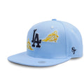 GORRA PLANA LA NUVES AZUL BEBE