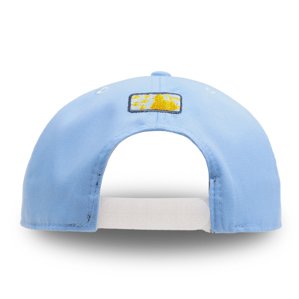 GORRA PLANA LA NUVES AZUL BEBE