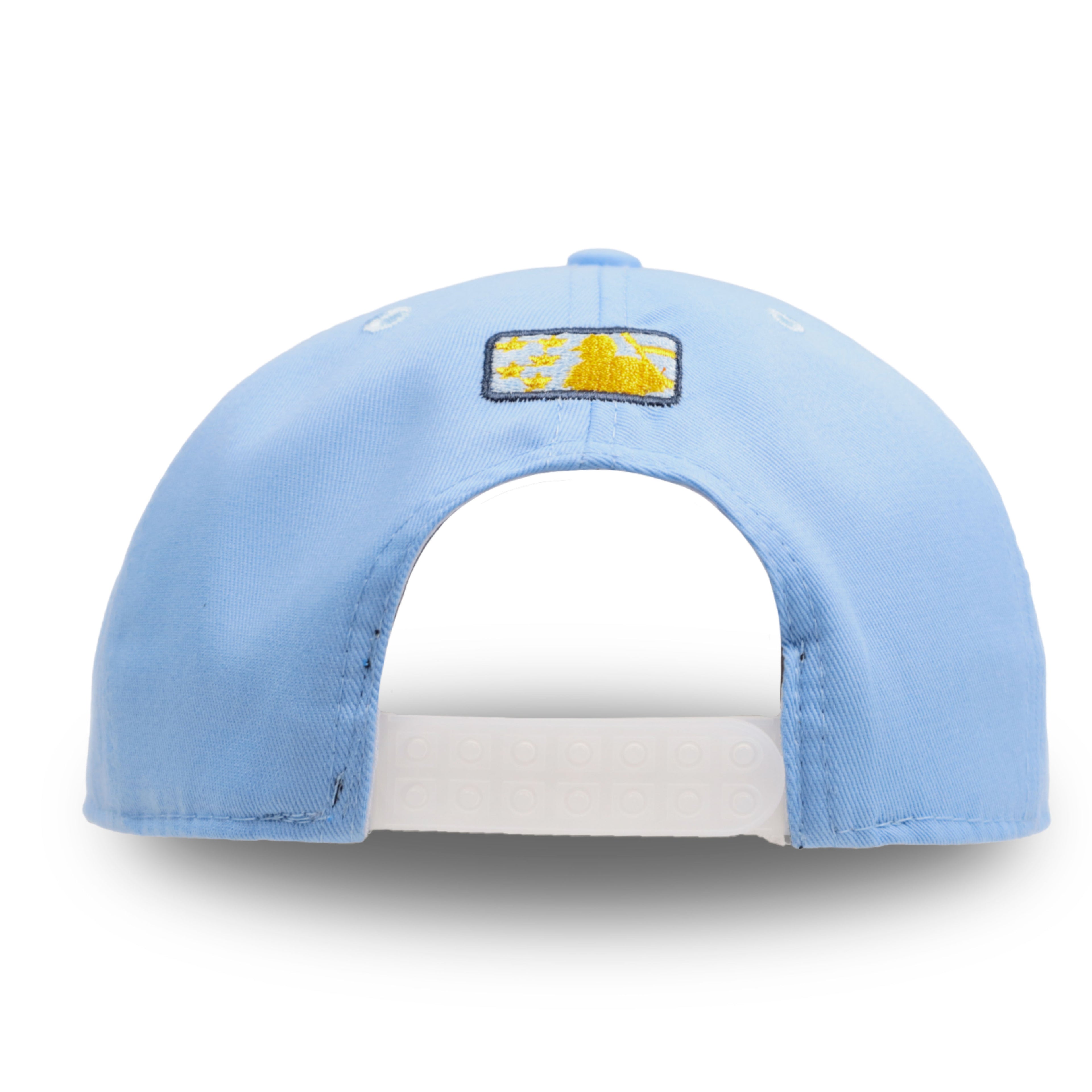 GORRA PLANA NY NUBES AZUL BEBE