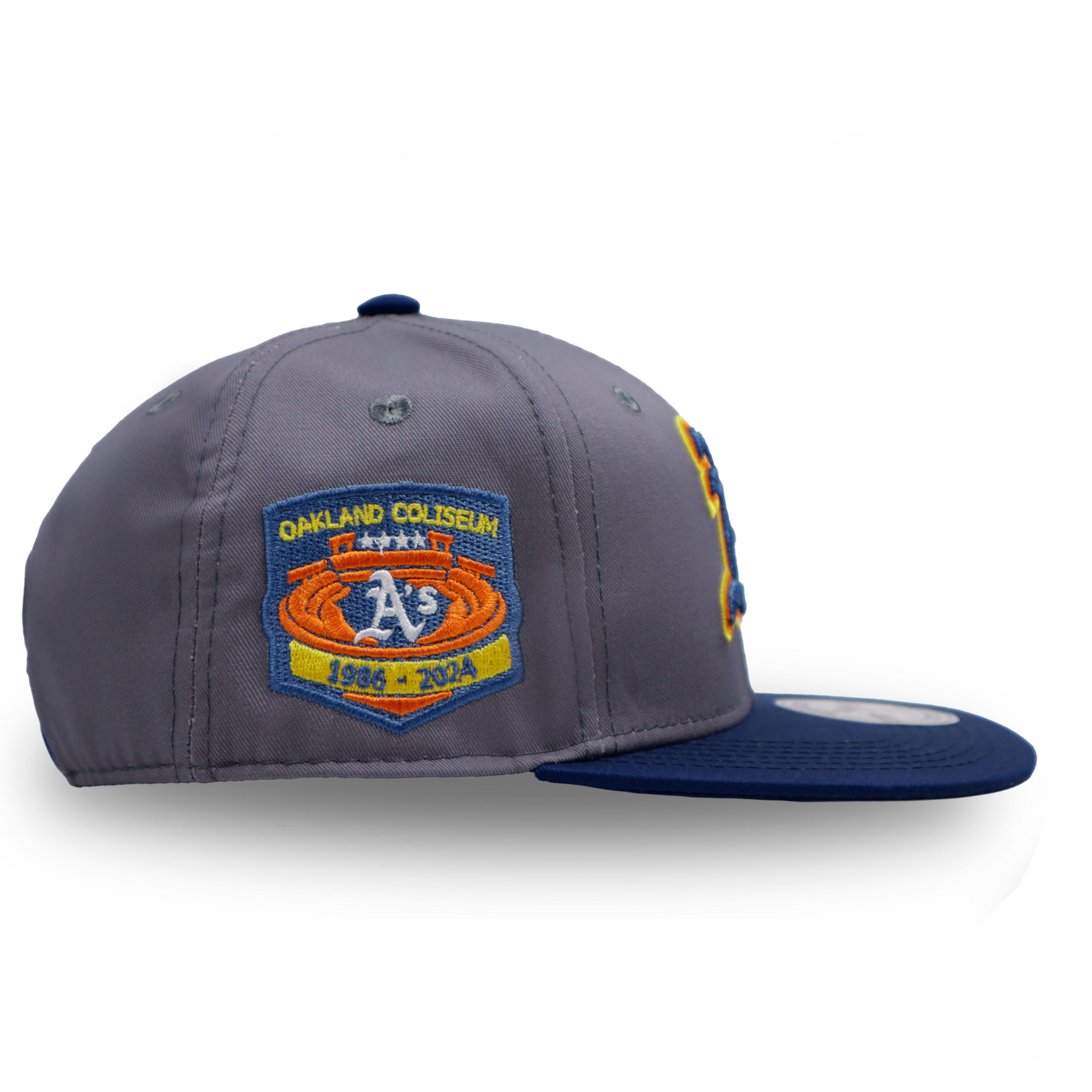GORRA PLANA AS GRIS AZUL