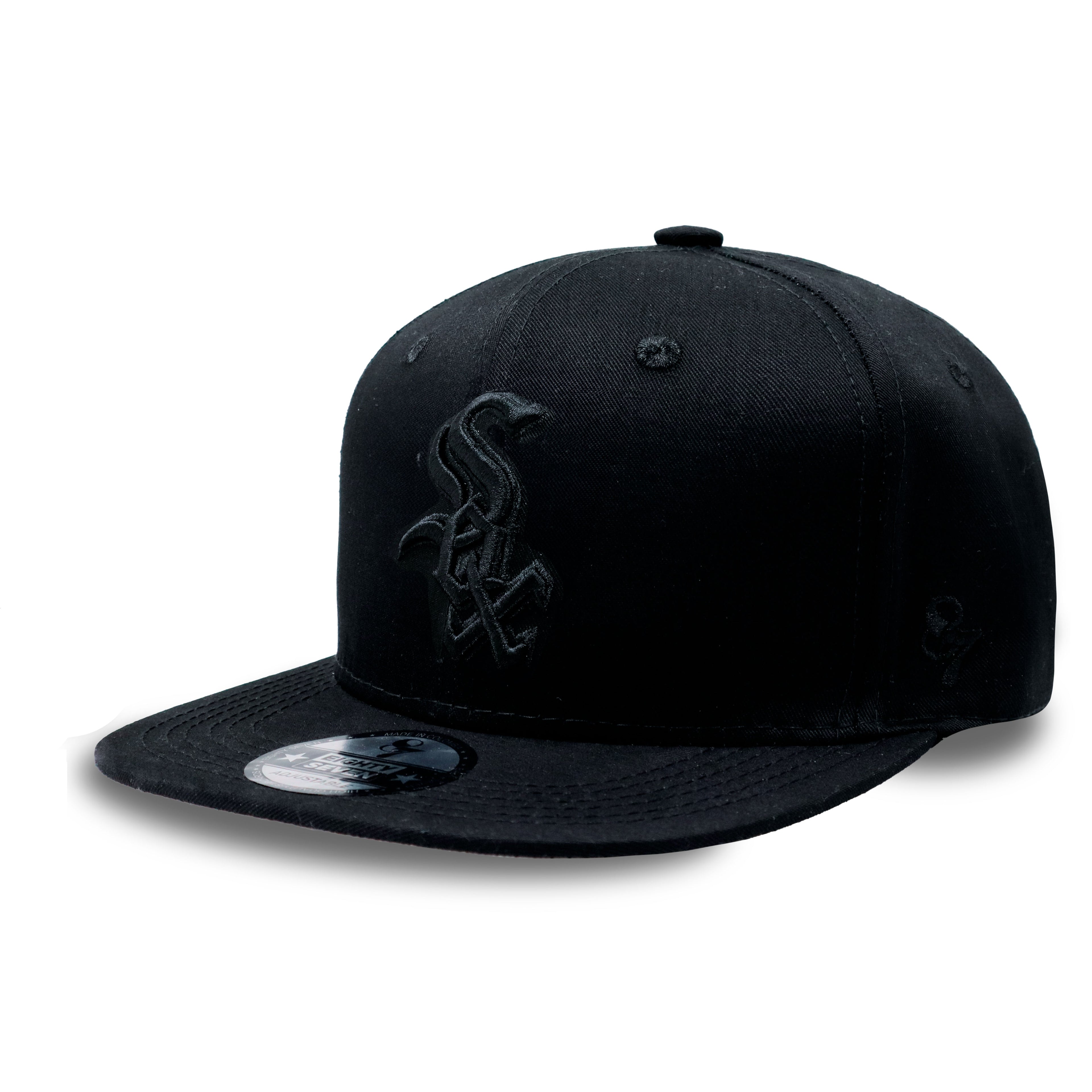 GORRA PLANA SOX NEGRO