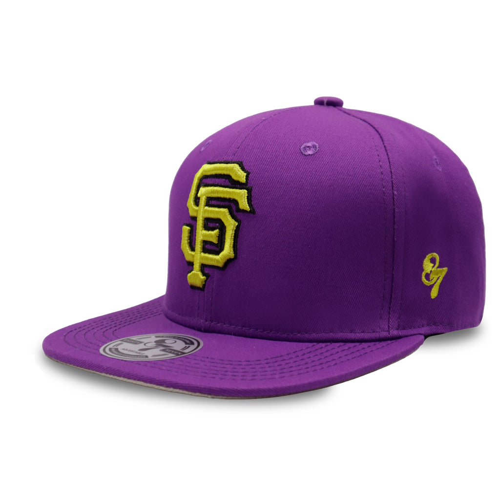 GORRA PLANA SAN FRANCISCO MORADO