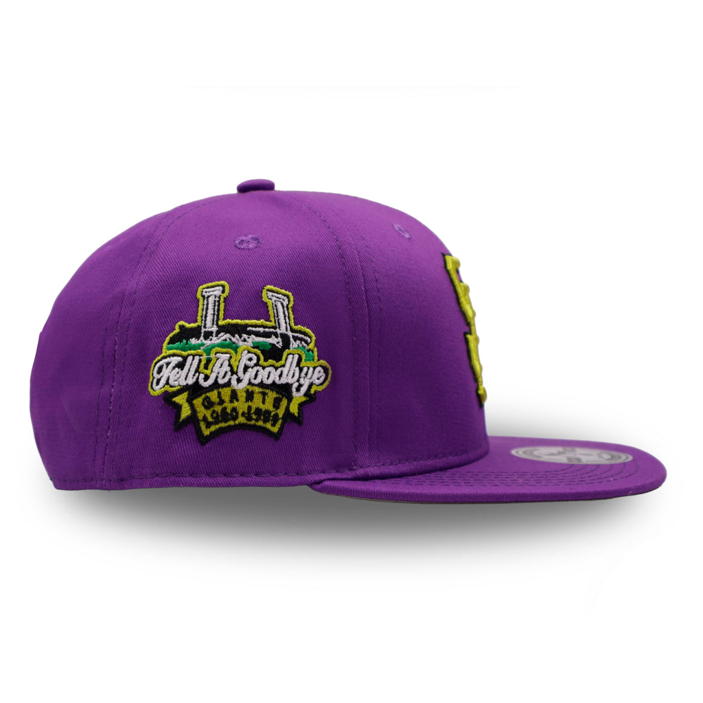 GORRA PLANA SAN FRANCISCO MORADO